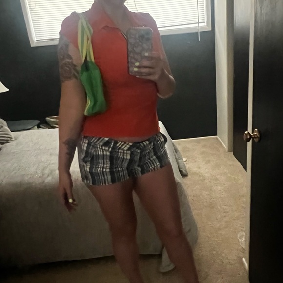 Vintage Y2K Polo by Ralph Lauren Orange Polo Top - Picture 9 of 13